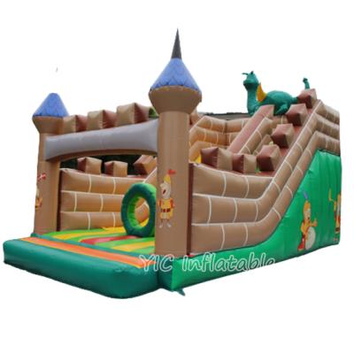 China Fashionable Jumping Castles Inflatable Slide Hot Selling Items Jumping Inflatable Bounce House / Bouncy Castle With Slide For Outdoor Kids for sale