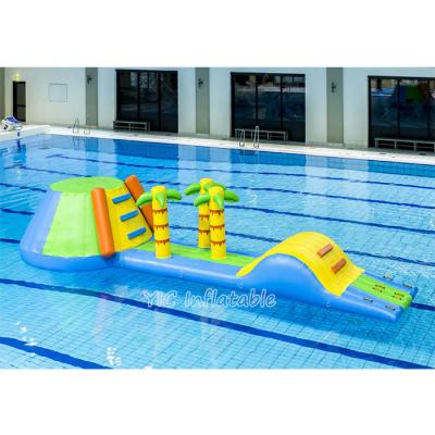 China Fashionable Water Park Slide For Sale Used Adults Interactive Inflatable Obstacle Course With China Big Slide for sale