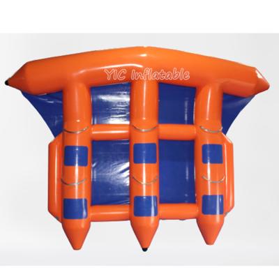 China Fashionable Inflatable Tube Towable Water Sports Fishing Flight Fun Cheap Price Flying Fish for sale