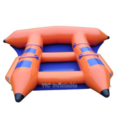 China Fashionable commercial water sports fly flying fish inflatable banana boat for sale for sale