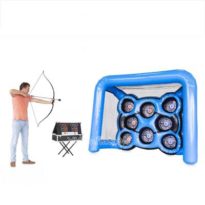 China Outdoor Entertainment Kids Aim Inflatable Game Sport Interactive Shooting Games With IPS for sale