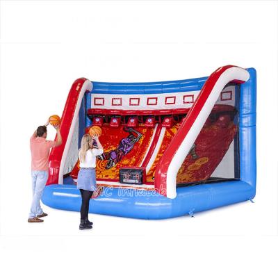 China Outdoor Entertainment Games Lane Inflatable Gymnastics Mat Interactive Boxing Rolling Inflatable Air Track For Sale for sale