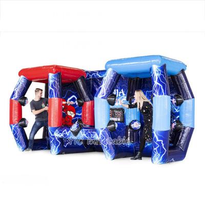 China IPS Entertainment Carnival Games Outdoor Interactive Custom Game Booth Inflatable Playground For Kids And Adults for sale