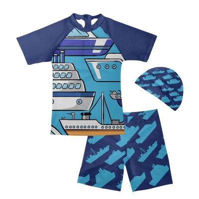 China Custom Swimwear QUICK DRY With Logo Dinosaur Printing Swimwear Super Quality Boys Kids Swimwear Children for sale