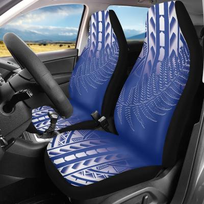 China Original Designer Polynesian Car Seat Cover Fabric Bohemian Polynesian 2PCS Car Seat Cover Set Set Car Seat Cover Set Universal Size for sale