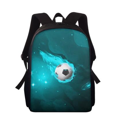 China Other Colorful Hot Sale Personalized Football Custom Printed Boys Gray Children's Backpack School Bags For Teenagers for sale