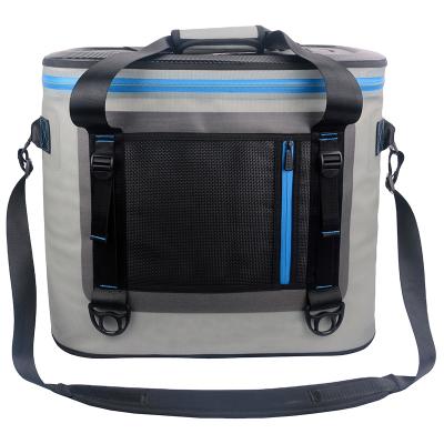 China Waterproof 54 Boxes Insulated Cooler Bag , TPU Coating Airtight Zipper Water Proof ated Cooler Bags Waterproof Thermal Soft Pack Cooler for sale