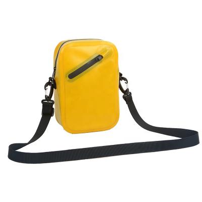 China Fashion PVC TPU Shoulder Bag Cross Waterproof Body Bag for sale