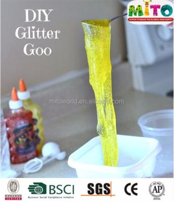 China Nail diy toys handmade glitter glue for glitter slime wholesales for sale