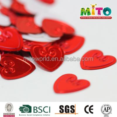 China High Quality Customized Wholesale Party Heart Confetti For Wedding for sale