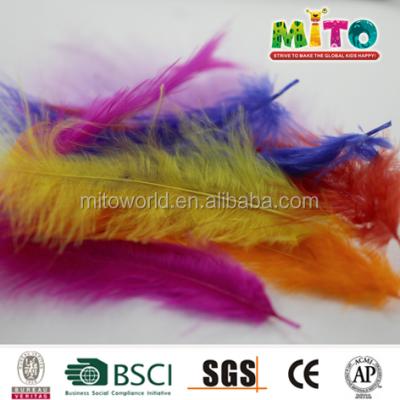 China Holiday Decorations& Gifts& Chlidren Education Wholesale Bulk Cheap Confetti Feathers for sale