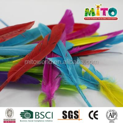 China Holiday Decorations& Gifts& Chlidren Education High Quality Assorted Synthetic Feathers For Crafts for sale