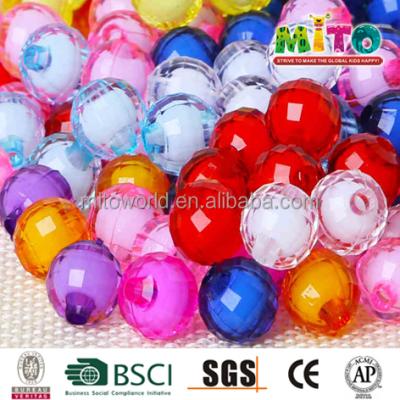 China Wholesale Kids Eco - Friendly Educational Toys Colorful Plastic Beads for sale