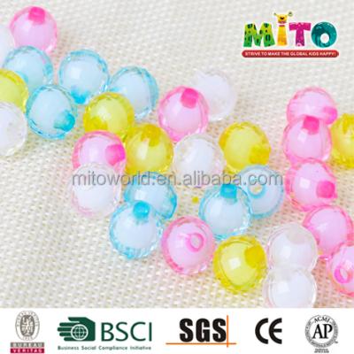 China Eco - Friendly Kids Stationery Items Personalized Loose Beads Acryl for sale