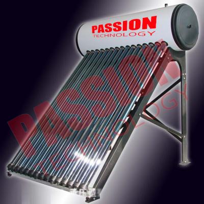 China 200L Compact Pressurized Vacuum Tube Thermal Solar Water Heater for Home for sale