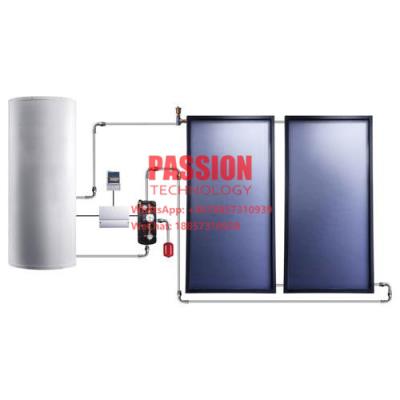 China Aufgeteiltes unter Druck gesetztes Solarwasser-Heater Flat Plate Collector Flat-Platten-thermischer Kollektor-Solarwarmwasserbereitungs-Heizsystem zu verkaufen