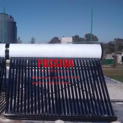 China 300L White Tank Solar Water Heater 250L 304 Stainless Steel Vacuum Tube Solar Geyser Solar Collector for sale