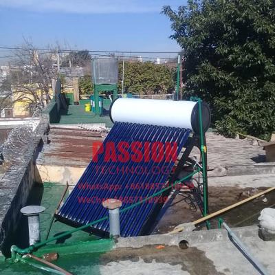 China 150L White Non Pressure Solar Water Heater 300L Non Pressurized Solar Collector for sale