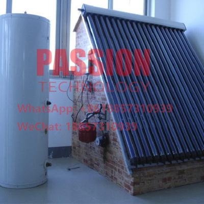 China 300L rachou o sistema de aquecimento solar de aço inoxidável do aquecedor de água 304 solares da pressão à venda