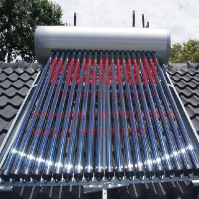 China Heat Pipe Thermal Solar Water Heater Aluminum Alloy With Painted Steel Shell for sale