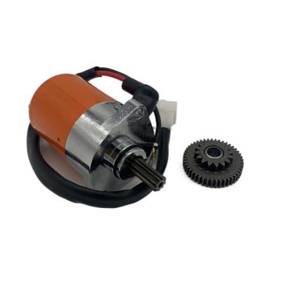 China Motorcycle Spare Parts 100cc NOUVO BWS100 JOG100 Aluminum Electric Start Starter Motor for sale