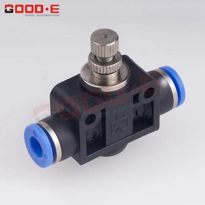 China Easy To Connect PA Easy Connect Hose Female Push Connector Plastic Pneumatic Air Connector Fitting for sale