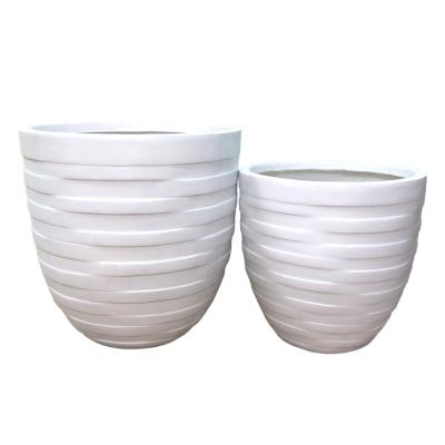 China China Wholesale Traditional Appearance Outdoor Delicate Flowerpot Concrete Flowerpot Planter for sale