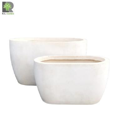 China Handmade Natural Color Modern Flower Planter Sets in Gargen for sale