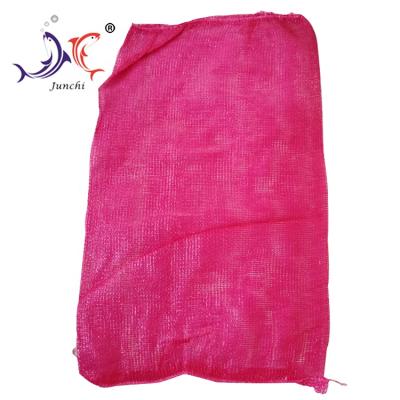 China Agriculture 50*80cm Drawstring Mesh Net Bag With Drawstring For Packaging Potato Vegetable for sale