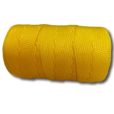 China High Temperature Resistant High Tenacity 210/24 Ply Nylon Fishing Net Twine For Rope for sale