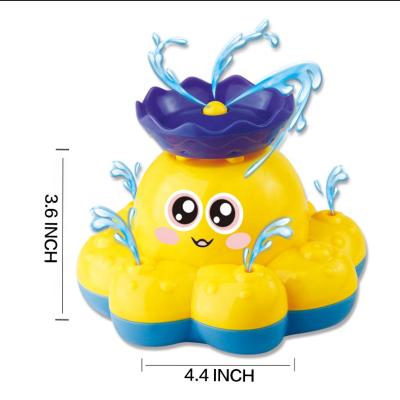 China 2020 Octopus Bath Toys Water Toy Baby Toys New Arrival Bath Toy Bath Spray for sale