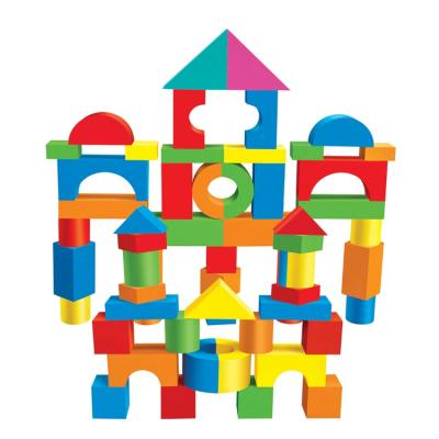 China Construction Toy Foam Building Blocks EVA Foam Blocks Gift Play Set Stacking Blocks in Variety of Colors for Kids for sale