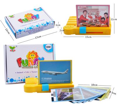 China Early Learning Toy Funny ABC Educational Machine Preschool ABS English Learning Card Children Educational Studying Machine for sale