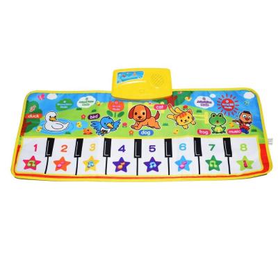 China Children's Touch Dance Musical Mat Eco-friendly and Learn Educational Toy Music Piano Soft Play Mat for Kids for sale