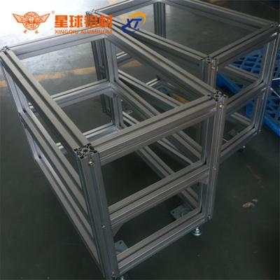 China Profile Extruded Aluminum T Slot 4040 Series Industrial Aluminum Profile 4040 Extrusion, Good Price 40x40 Aluminum Extrusion Profile With T Slots for sale