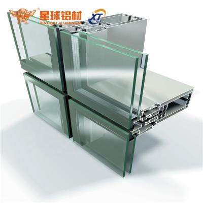 China Mullions Aluminum Transoms Curtain Wall Profiles Curtain Walls for sale