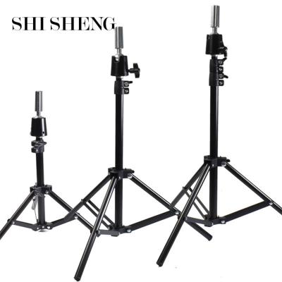 China Adjustable Stand SHI SHENG Salon Mannequin Manikin Head Tripod Stand Stand Adjustable Tripod Wig Stand Tripod For Styling For Making Wigs for sale