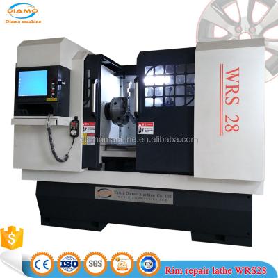 China Wheel Rim Repair Manufacturer Rim Refurbishment Alloy Wheel CNC Lathe WRS28 for sale