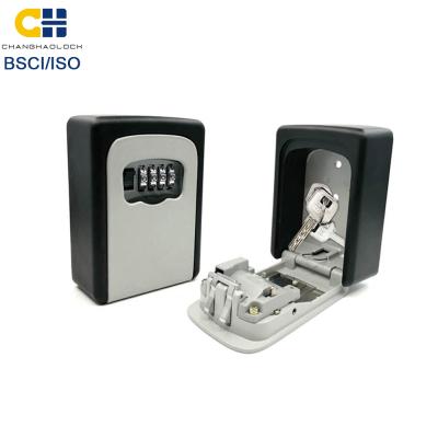 China Family Metal Password Combination Lock Wall Mount Key Safe Storage Box for sale