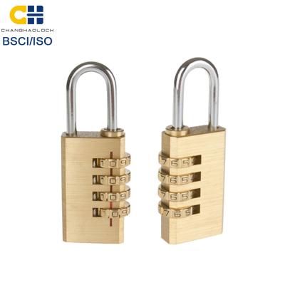 China CH-04F 4 Digits 30mm Brass Padlock for sale