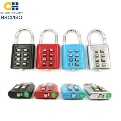 China CH-601 Number Eight Zinc Alloy Push Button Cabinet Lock for sale