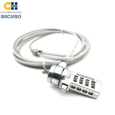 China Alloy& CH 902 High Security Steel Wire Laptop Security Lock Computer Lock for sale