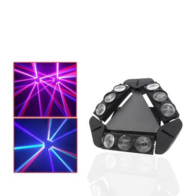 China Sports Stages Led Moving Beam Spider Head Light 9x12w RGBW Stage Lighting DMX Disco Bar Driver-Beam Moving Head Light for sale