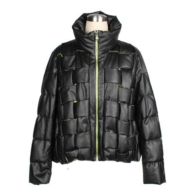 China Raincoat Customize Design 90% Down New Sufficiency Warm Crop Collar Stand Ladies Short Down Jackets Coats for sale