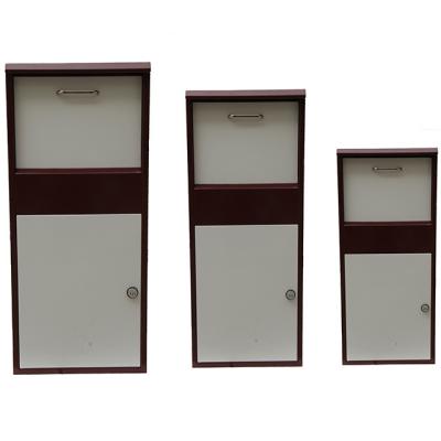 China Wholesale Garden Metal Sheet Office Drop Mail Wall Mounted Mailbox Modern Factory Customized Use Directly To Receive Parcels for sale