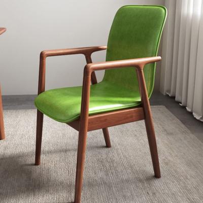 China Contemporary Wholesale Import Minimal Modern Durable Comfortable Brown Timber 85*51*54Cm 8Kg Dinner Chair for sale