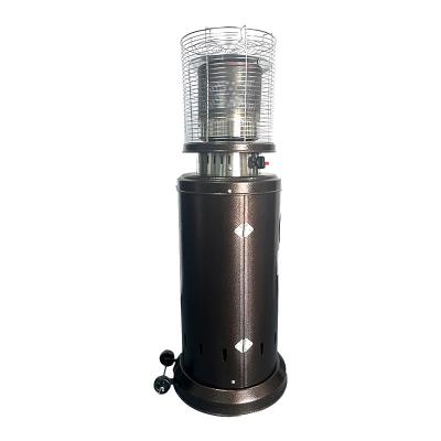 China Stocked Manufacturer In China Balcony Outdoor Iron Spray Molding Small Furnace Head Patio Heaters for sale