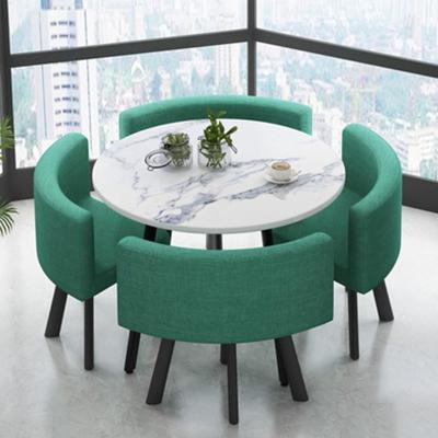 China Adjustable (other) Wholesale Home Furniture Marble Dining Tables And Chair Sets Dining Table for sale