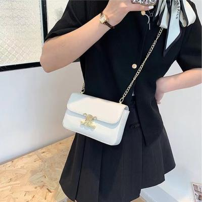 China 2022 luxury simple casual square cross - body bag designer ladies handbags famous brand luxury leather handbags for sale