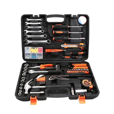 China Portable Household Tool Kit Multiifunction Household Electrician Manual 100 Pieces of Tool Kit Hardware for sale